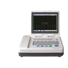 12 lleva doce canal electrocardiógrafo EKG Holter pantalla táctil Ce